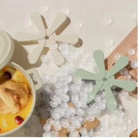 A Tree Creative Ornament Silicone Anti scald Pad Storage Home Fun Items Desktop Anti slip Coaster Simple INS Decorative Coaster