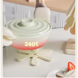 A Tree Creative Ornament Silicone Anti scald Pad Storage Home Fun Items Desktop Anti slip Coaster Simple INS Decorative Coaster