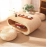 Japanese Style Living Room Coffee Table Handmade Suitable For Sitting On The Ground Rectangular Rattan Straw Coffee Table