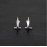 2PCS Trendy 10mm Stainless Steel Punk Clip on Fake Piercing Nose Wrap Lip Rings Unisex Nose Ring Women Men Tusk Body Jewelry