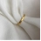 Golden Stainless Steel 2mm Heart Rings Women Size 5/6/7/8/9/10# Thin Finger Ring Wedding Band Engagement Jewelry Girlfriend Gift