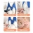 Auxiliary Holder Pet Hammock Repairing Nail Cat Dog Grooming Hammock Restraint Bag with 2 Hooks Cat Grooming Cleaning Holder