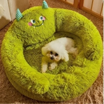 Kennel Winter Warm Dog Bed Small and Medium-sized Dog Teddy Den Winter Cat Bed Four Seasons Universal Dog Sleeping Mat Pet Suppl